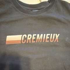 Daniel Cremieux Collection Men’s L Black Crew Neck Short Sleeve Cotton Logo Tee