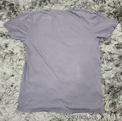 Quiksilver Shirt Mens Medium Gray Skull Island Graphic Tee Surf Tropical Tagless