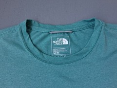 Men The North Face Crewneck T Shirt M Turquoise Breathable Lightweight Comfy