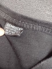 GemRock Men Size 2XL Black Short Sleeve Crew Neck T-Shirt