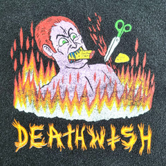 Vintage DEATHWISH Skateboards Shirt XXL Baker Boys Shake Junt Skate Birdhouse