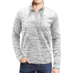 Zonbailon men’s T-shirt high collar breathable Polo long sleeve autumn winter
