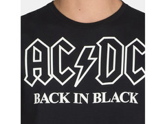 Men’s Black AC/DC Back in Black Graphic Tee Shirt size 2XL