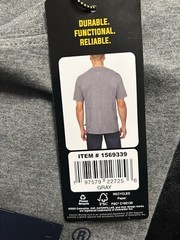 CAT Caterpillar Men’s Relaxed Fit T Shirt, Color Gray, Size Medium, Durable. ￼