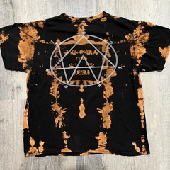 Alison Wonderland FMUOASL Bleach Dyed EDM Concert Merch T Shirt Size M