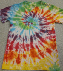 Lot of 5 Men’s Small Tie Dye T Shirts Varied Style, Brand, Pattern