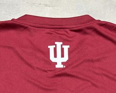 NWT Indiana Hoosiers Colosseum Short Sleeve Crew Neck T Shirt Mens Large Red