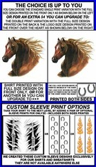 BEAUTIFUL EQUESTRIAN ARABIAN ARAB HORSE ART SHOW STYLE HORSE T-SHIRT WS319