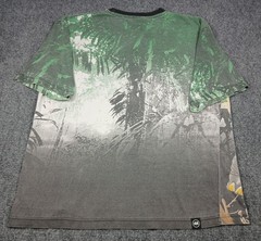 Vintage Mecca Streetwear All Over Print Crazy Elephant Safari T Shirt Size L