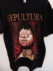 SEPULTURA MEDIUM VTG ORIGINAL New Black T shirt