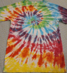 Lot of 5 Men’s Small Tie Dye T Shirts Varied Style, Brand, Pattern