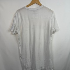 Kuhl T Shirt Mens Large White Wildfibre Organic Cotton Mountain Graphic Tee