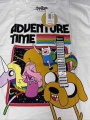 *Brand New With Tags* Spencer’s Adventure Time White Tee Adult Medium