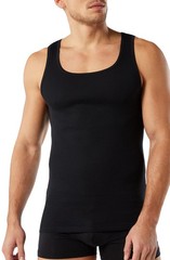 Mens Vests Sleeveless 100% Cotton Ribbed Summer Training Gym Tank Tops S-2XL 3PK