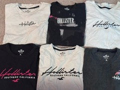 Hollister Brand, Men’s Short Sleeve Tee Shirts, (Bundle) Sz XS Tops/Clothing
