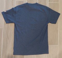 VTG To The Edge Prime Cut Tees Life On The Run. T-Shirt Medium Navy Anime Dogs