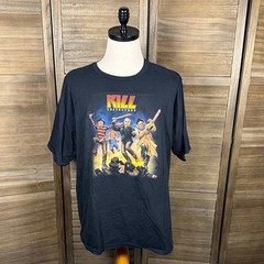 Fright Rags Kill Destroyers Horror Slasher Graphic T-Shirt Black Mens 3XL 2013