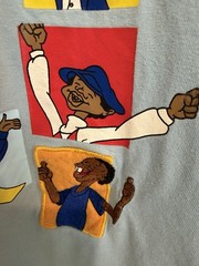 Vintage Fat Albert Shirt Mens 3XL Blue Platinum FUBU Cartoon Tee Hip Hop 2000s