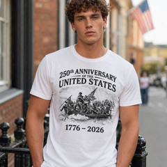 USA 250th Anniversary T-Shirt | 1776-2026 We The People Patriotic Tee