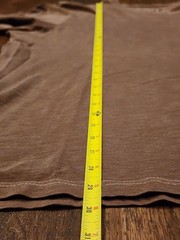 American Eagle Outfitters T-Shirt Men’s Size Large, Brown, Athletic Fit, V-Neck