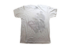 Omit Streetwear Mens War Bound Retro Skater Kids White Shirt New Large