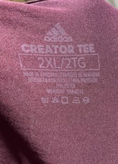 Adidas Men’s Creator Long Sleeve Tee – Maroon
