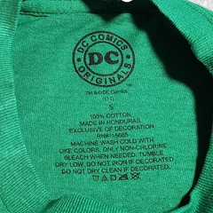Mens DC Comics Originals Superhero Green Lantern Logo Short Sleeve T-SHIRT SMALL