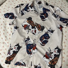 Eclectic Grandpa Smokin Kitty Cat Shirt
