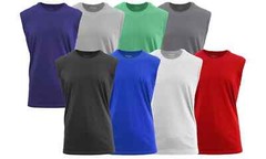 Men’s Performance Muscle Sleeveless Tank Tee ( Size S-5XL ) NEW Free Shipping