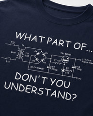 What Part Of Don’t You Understand Math Graphic Funny Unisex T-Shirt