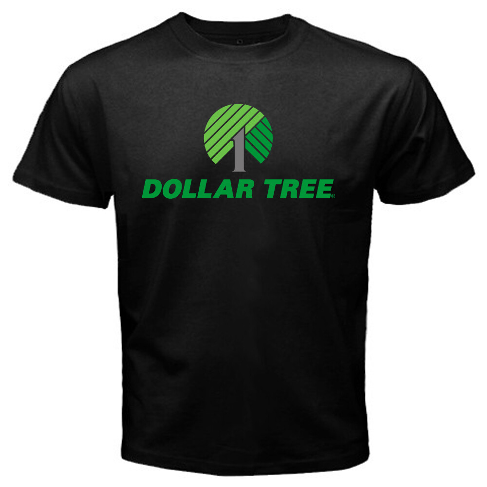 Dollar Tree Men’s Black T-Shirt Size S to 5XL
