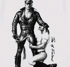 New Men’s Sexy White Tom of Finland Cops Short Sleeve Cotton T-Shirt – Gay