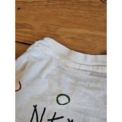 Nkosi Sikeleli Afrika Nero Roots Africa T-Shirt Double Sided White Sz L 1990s