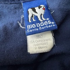 Vintage 90s Big Dogs The King You Can Call Me Dad Big & Tall Tee Size 3XLT