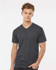 Tultex 207 Men’s Poly-Rich V-Neck T-Shirt