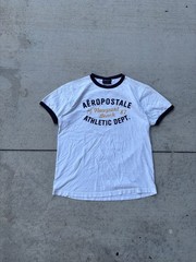 Aeropostale Newport Beach 1987 Athletic Dept. Ringer T-Shirt