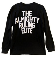 Crooks & Castles Mens Large Black Heavyweight Waffle Long Sleeve Tee NWT