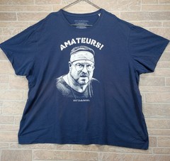 The Big Lebowski Walter Sobchak Amateurs! T-Shirt Men’s 5XL Ripple Junction Blue