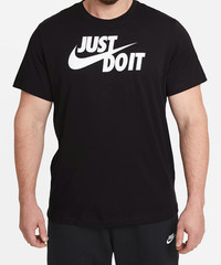 Nike Sportswear Men’s Black/White “JDI” Men’s T-Shirt (AR5006-011) Sizes M/L/XL