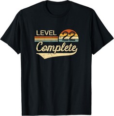 Level 22 Complete Vintage 22nd Wedding Anniversary T-Shirt