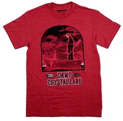 Friday the 13th New Adult T-Shirt – Jason In Boat Camp Crystal Lake