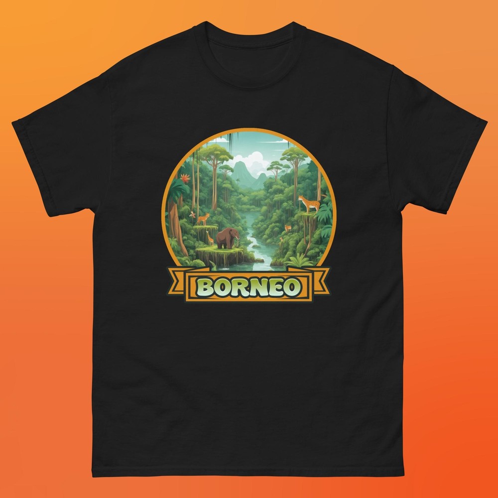 Borneo Malaysia Indonesia – Unisex Short Sleeve T-Shirt
