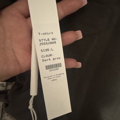 Fabulous T-shirt Gray Color,with Design 3-D.