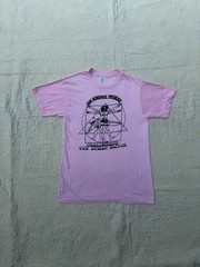 Vintage 80s US Air Force Anatomy USAF Army Military M Pink Davinci