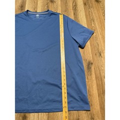 Athletic Works DriWorks Mens 3XL Blue Performance T-Shirt AW15100123754B