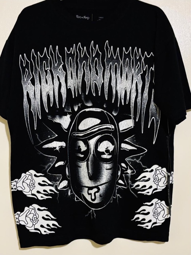 Rick and Morty Men’s Oversized T-Shirt Civil Regime Size Large Brand New