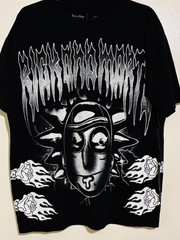 Rick and Morty Men’s Oversized T-Shirt Civil Regime Size Large Brand New