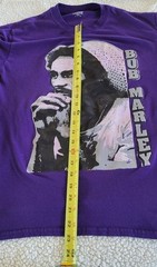 Purple Bob Marley Tshirt By Afriwear. Men’s Small. Vibrant Color, Soft Material.
