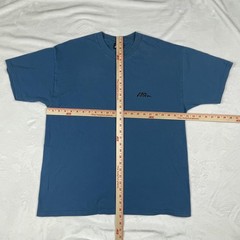 Vintage No Fear Shirt Mens XL 90s Blue Today Is Last Day Boxy Streetwear Moto X