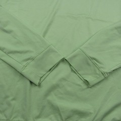 Black Clover Shirt Mens Extra Large Green Long Sleeve Performance Stretch Golf